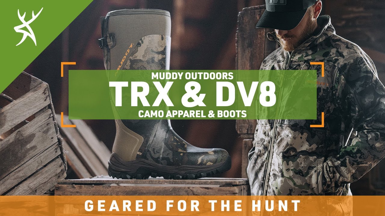 ALL-NEW TRX Performance Hunting Apparel & DV8 Boots | Muddy Outdoors
