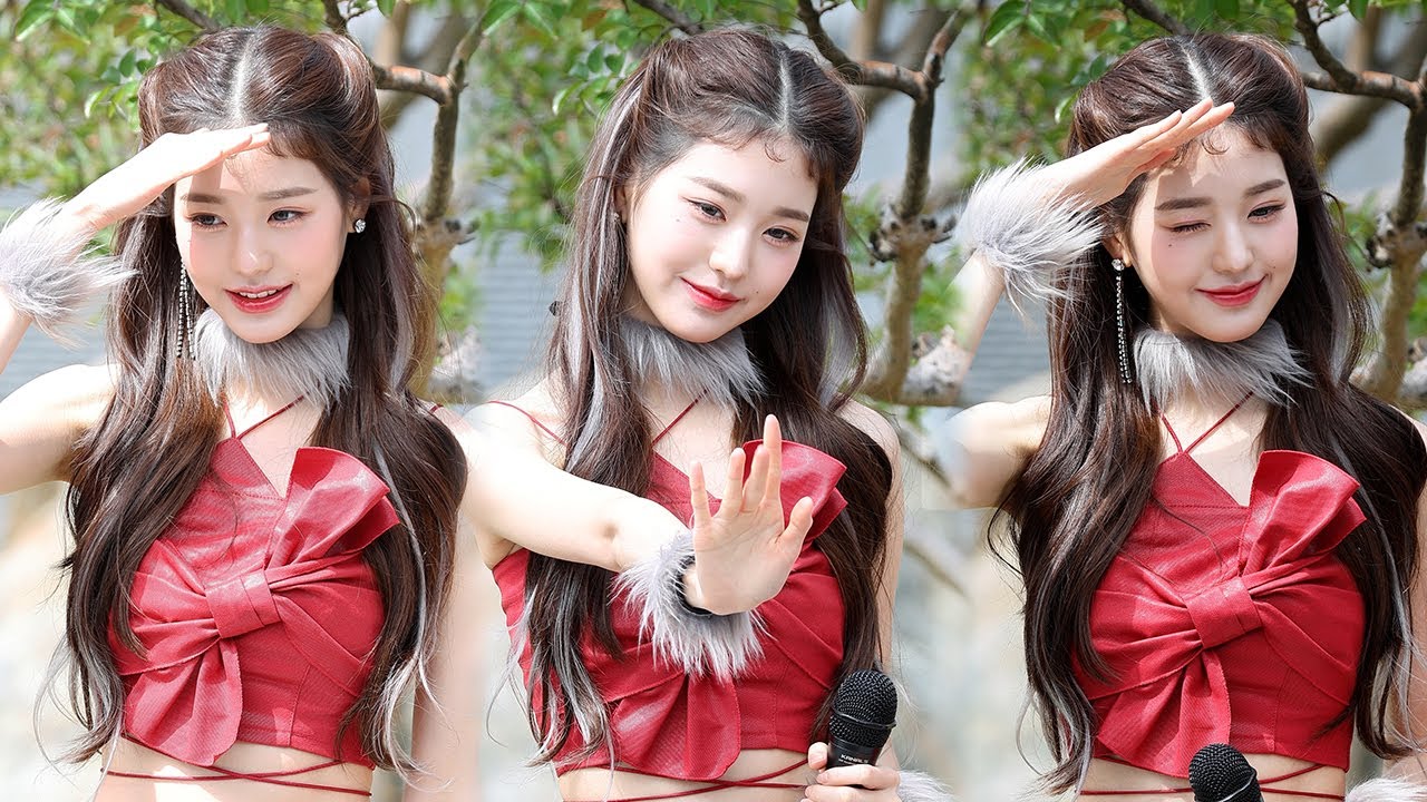 220916 IVE “WONYOUNG” (아이브 원영) 햇빛 아래 빛나는 미모 (MINI FAN MEETING) | 뮤직뱅크 • 비몽