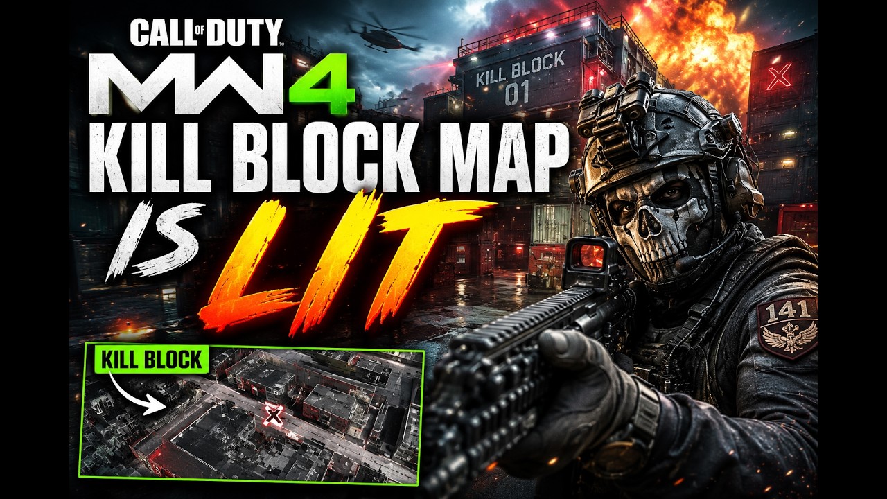 This New MW4 Kill Block Map is INSANE 🤯
