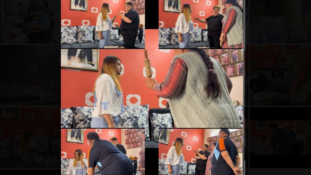 Mimimansi fight for the first time in front ￼of muamma papa 🫣🤫😰🌈