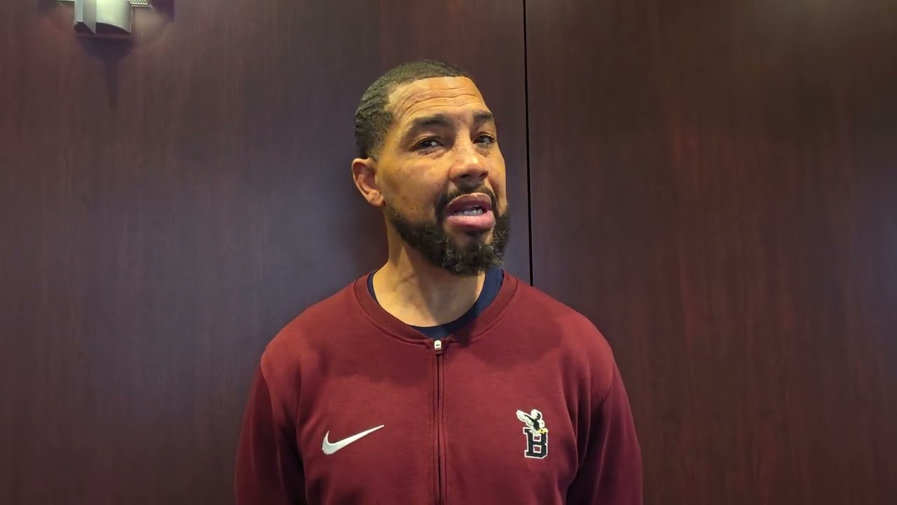 Woodrow Wilson girls 🏀 head coach Brian Nabors discusses his senior guard Donya Burton 