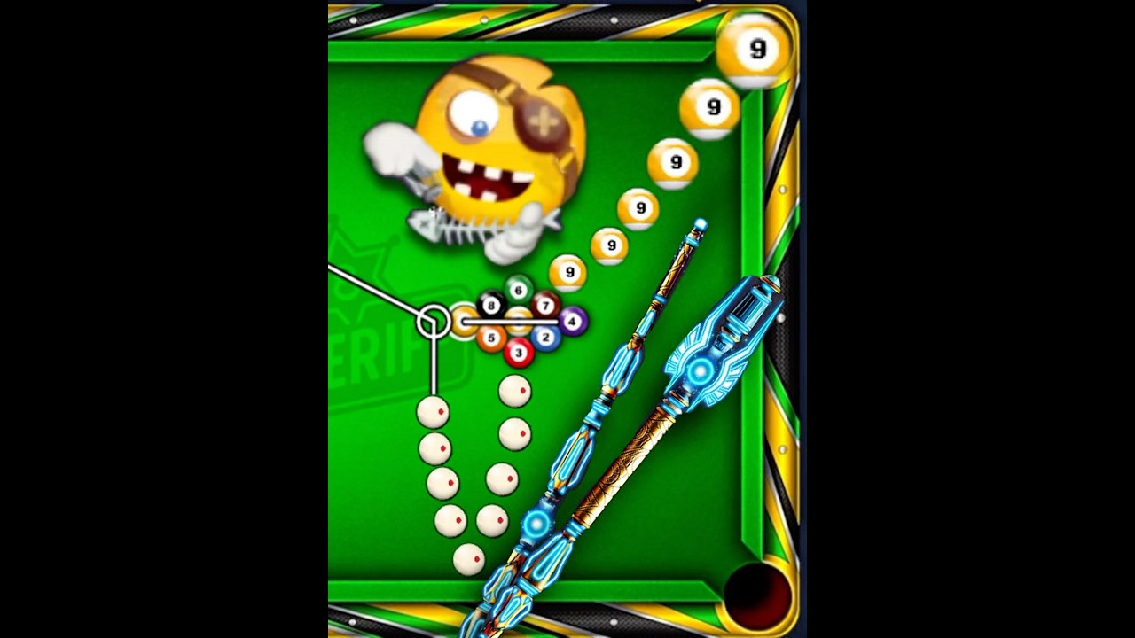 8 ball pool | 9 Ball Break Instant Win 🎱🔥