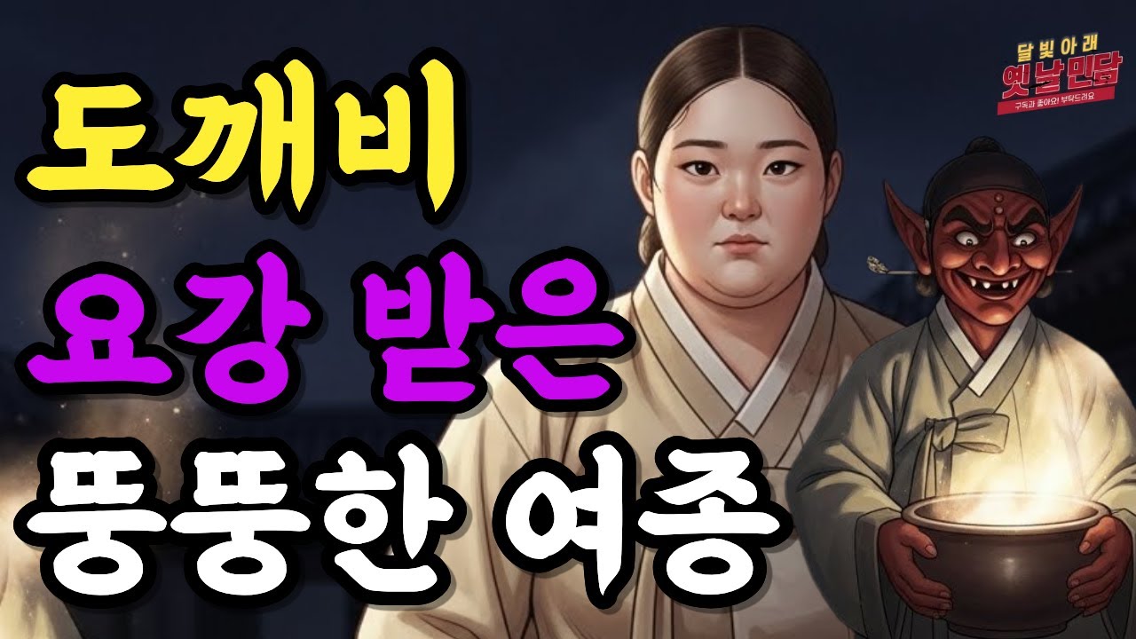 #38.도깨비 요강을 받은 뚱뚱한 여종, 끝까지 웃지 않은 이유| 옛날이야기 | 야담 | 민담 | 설화 | 드라마