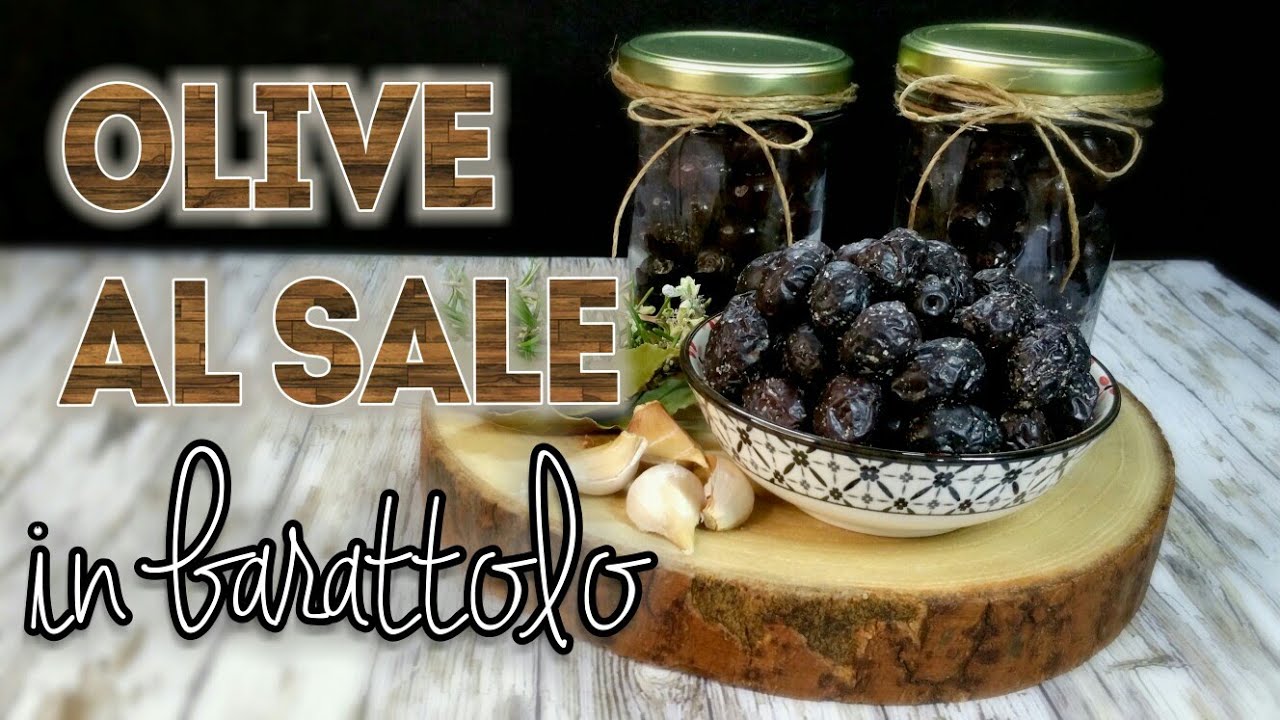 OLIVE NERE in BARATTOLO al naturale. #olivenere #ricettafacile #ricettadellanonna