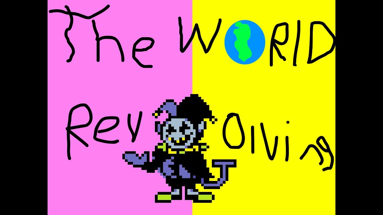THE WORLD REVOLVING- Cover