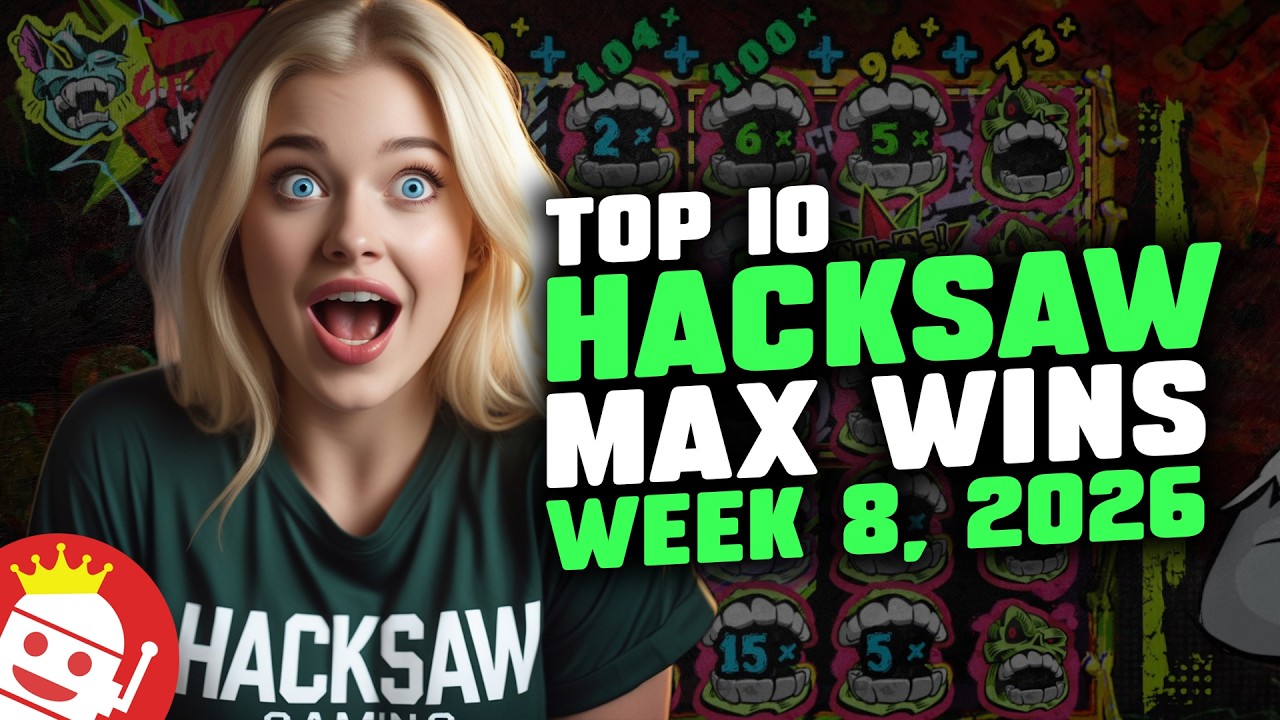 🔥 TOP 10 HACKSAW GAMING MAX WINS OF WEEK 8 / 2026