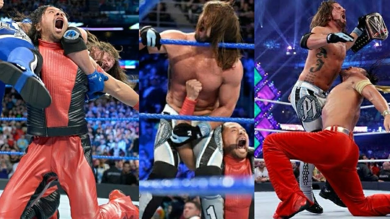 Shinsuke Nakamura Low Blow Compilation w/mini memes