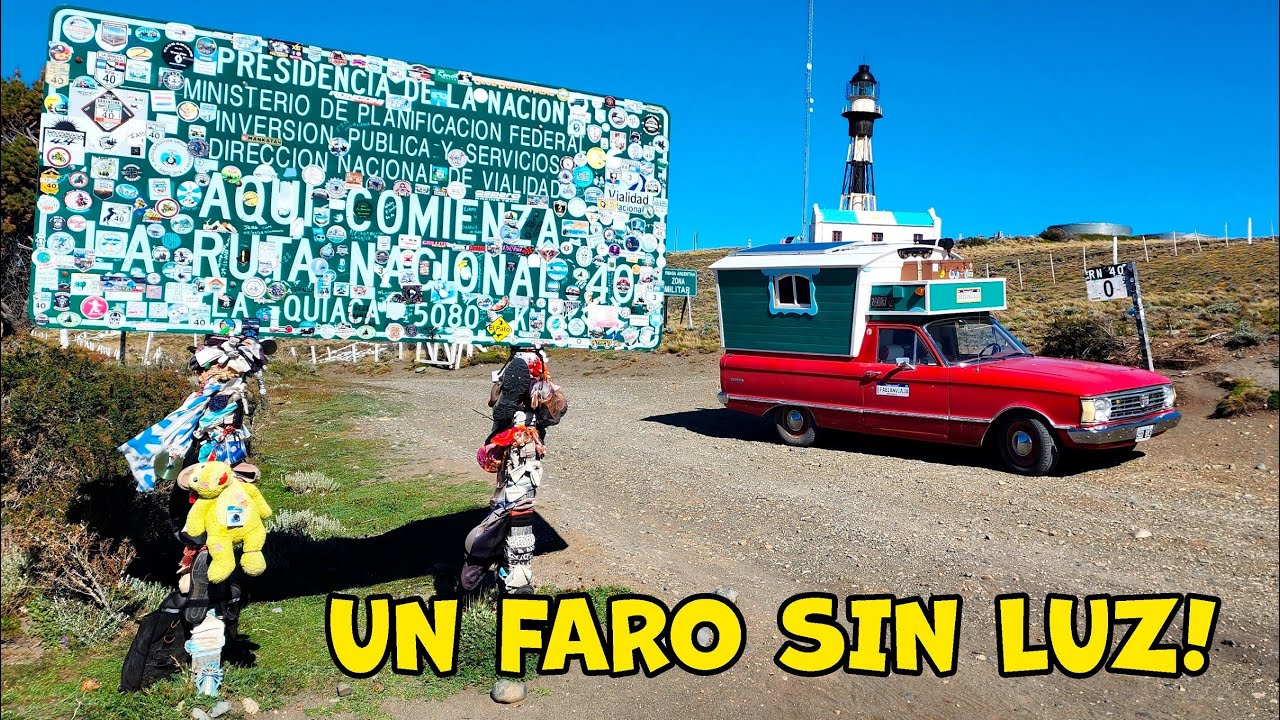 Ranchero 027 👉 El RANCHOMOVIL EN LA RUTA 40!! 💪 #puntadungeness #cabovirgenes #faro #pingüinos
