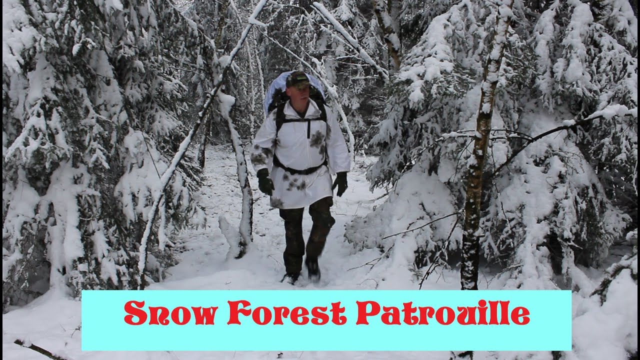 Military Trekking Oberberg- Querfeldein durch verschneiten Winterwald