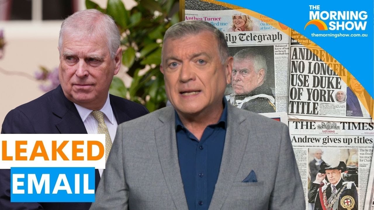 Leaked emails places Prince Andrew at the centre of investigation | Sunrise