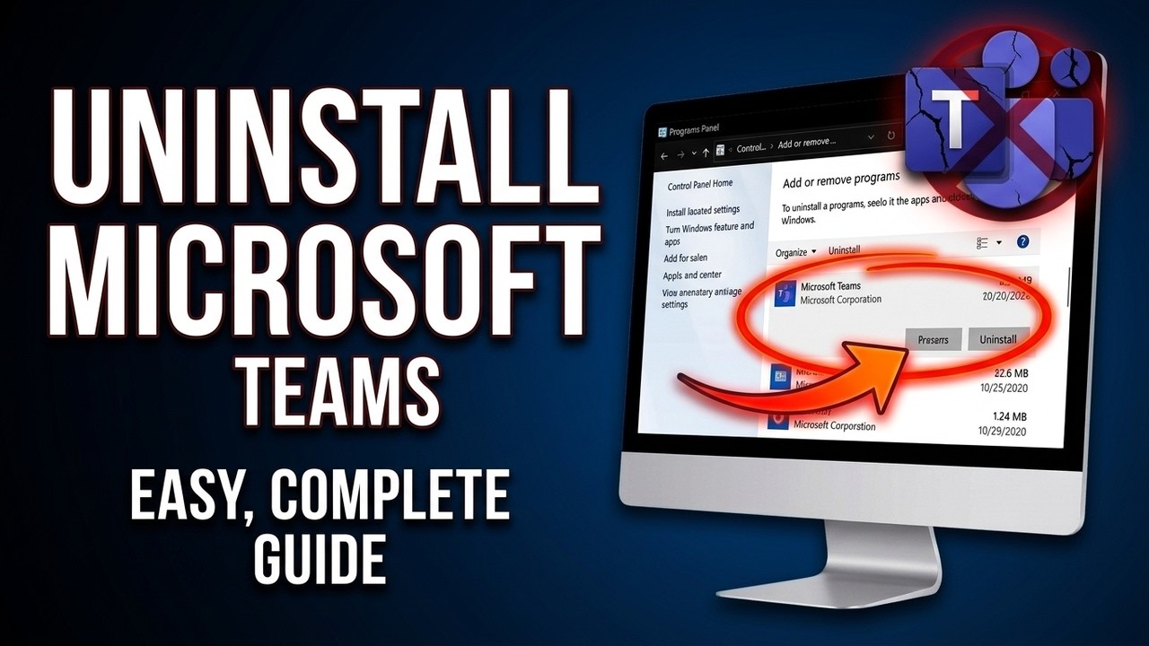 Как удалить Microsoft Teams (Официальное руководство по унифицированным приложениям 2026 года)