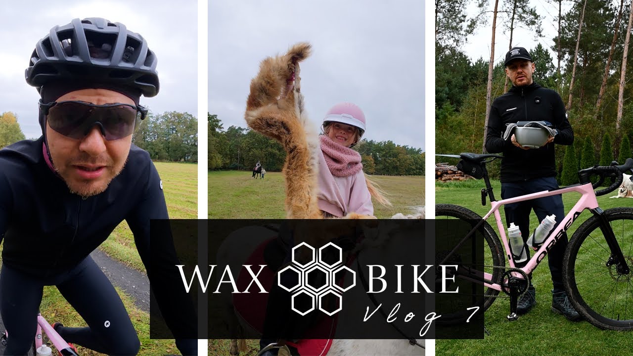 WaxBike – Vlog 7 – brodzenie w błocie 🌧️szukanie lisa 🦊i mycie roweru produktami WaxBike 🫧