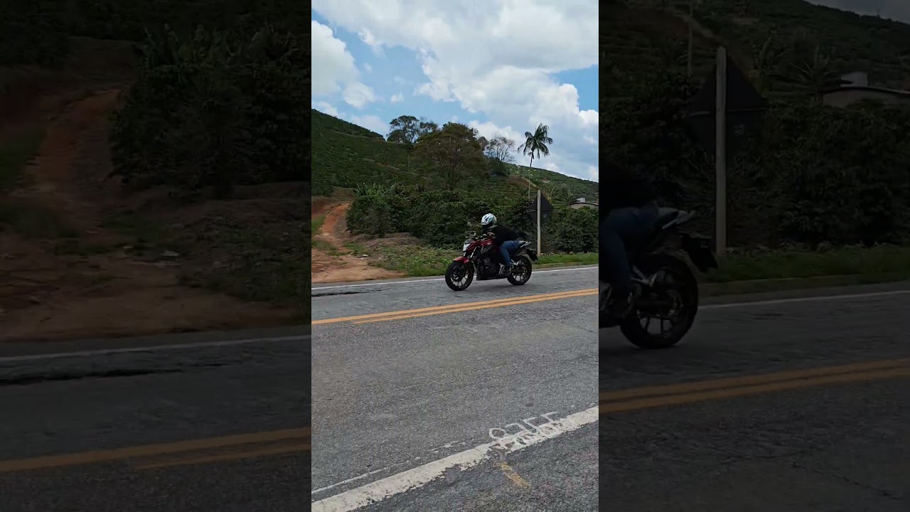 Top Speed Cb300F e de quebra cb650R