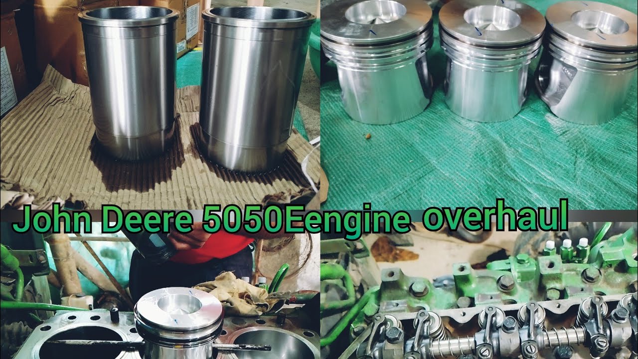 John Deere 5050E ka full engine overhaul kar rahe hai 🚜🚜// अब ट्रैक्टर में पावर आएगी
