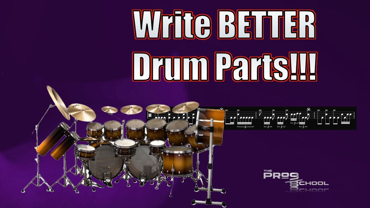 How to Write Drum Parts for Prog!!  [Prog School Masterclass]