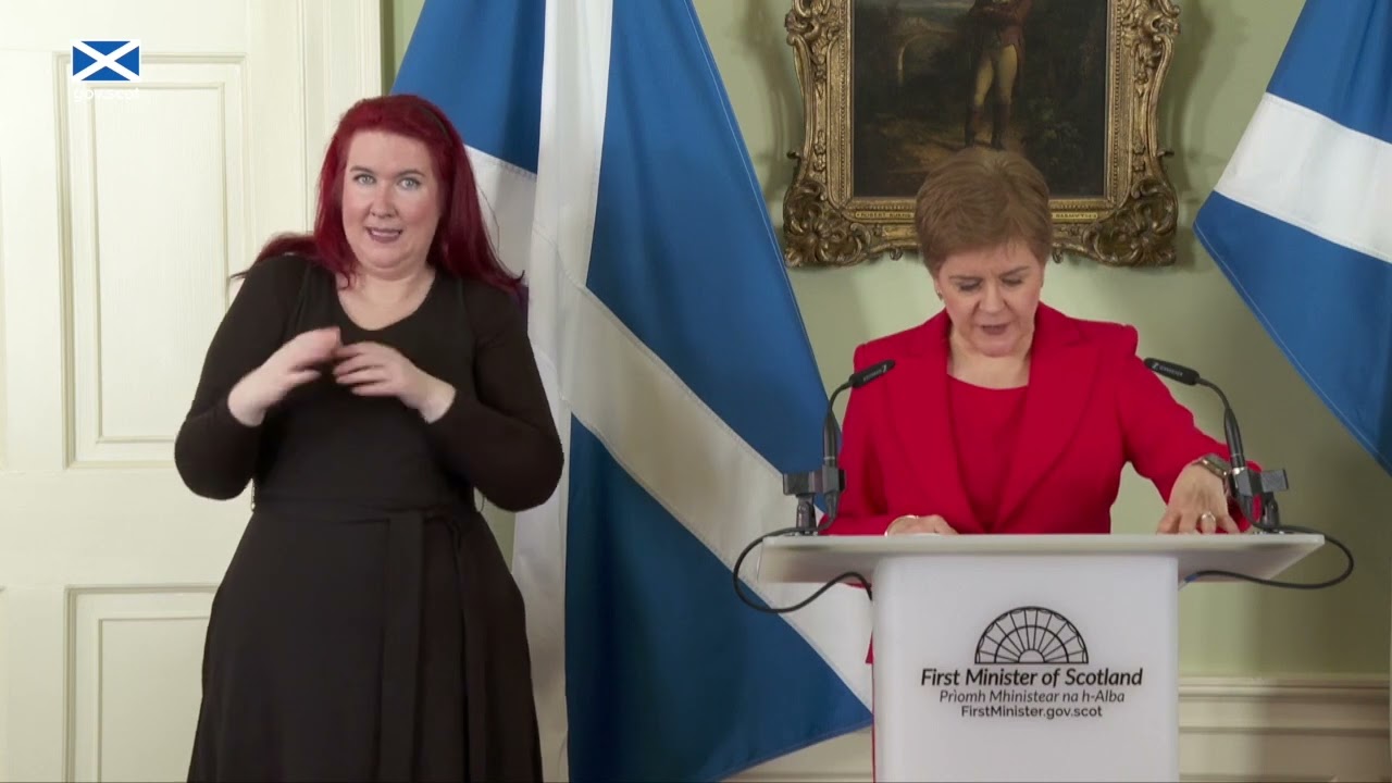 First Minister press conference from Bute House