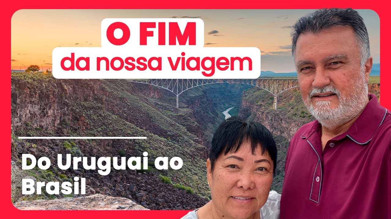 O FIM da nossa viagem para o Alasca! Do Uruguai, chegando no Brasil