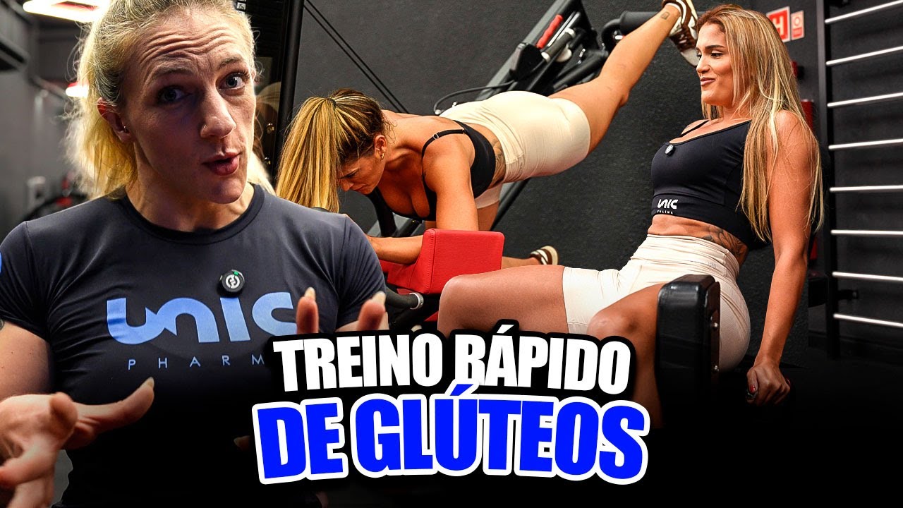 TREINO RÁPIDO PARA CRESCER SEU GLÚTEO!