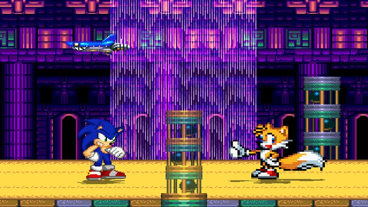 ADD004 MUGEN: Sonic (Me) Vs Tails (Valgallah, AI patched)