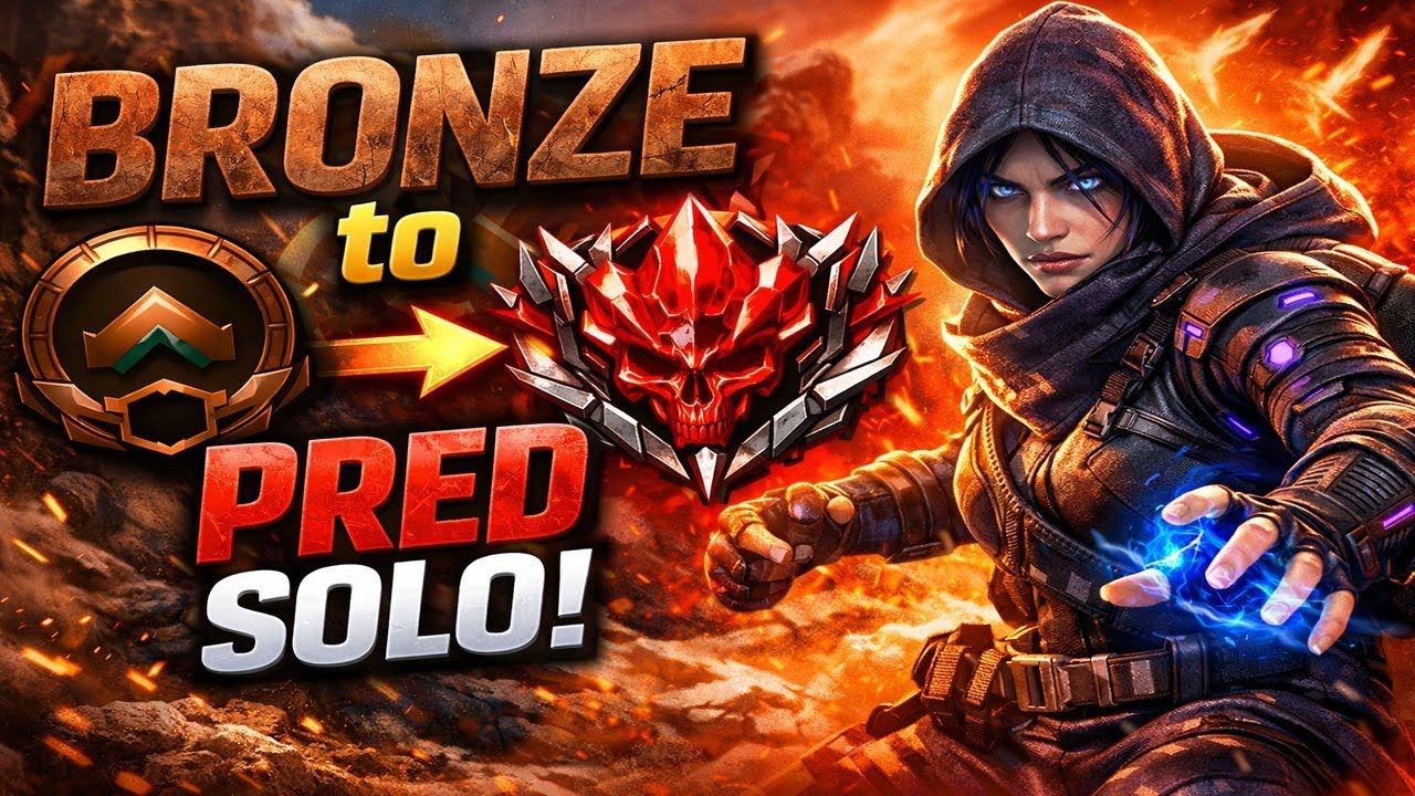 BRONZE TO PRED SOLO Q APEX LEGENDS