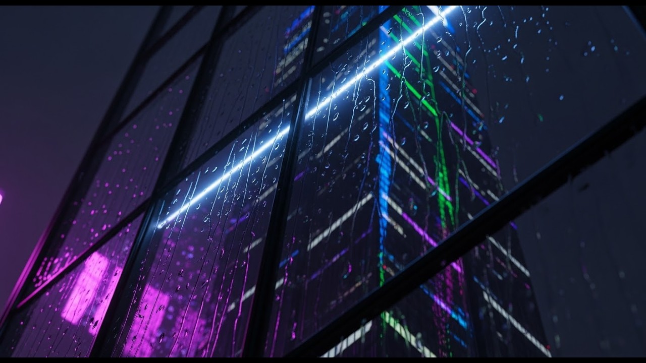 Echoes in the Rain 🌧️  Dark Melancholy Electronica for Late Night Drives