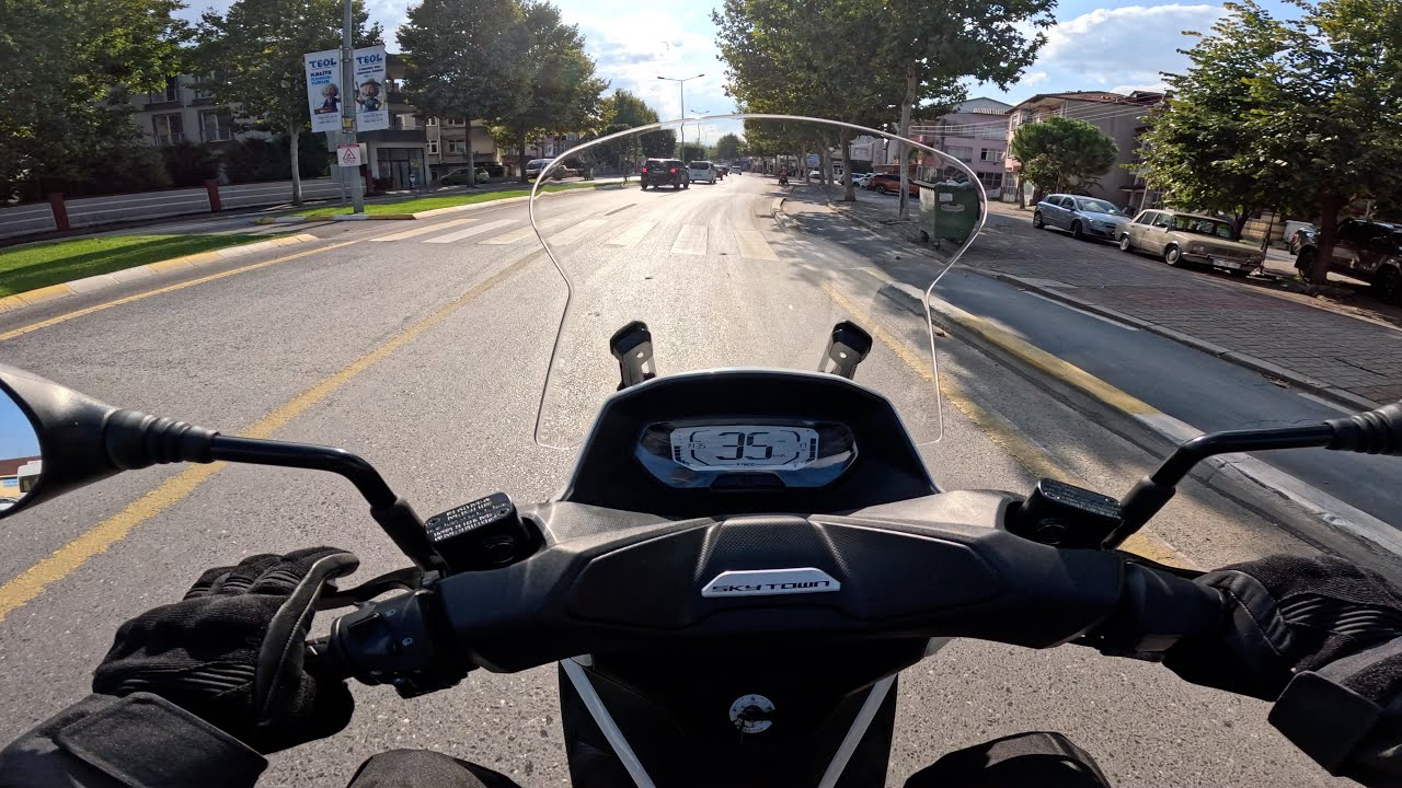 Yeni KYMCO SKY TOWN 125 ABS (2025) - Yerli ÜRETİM - O Bir İzmirli- Yeni Scooter'ım