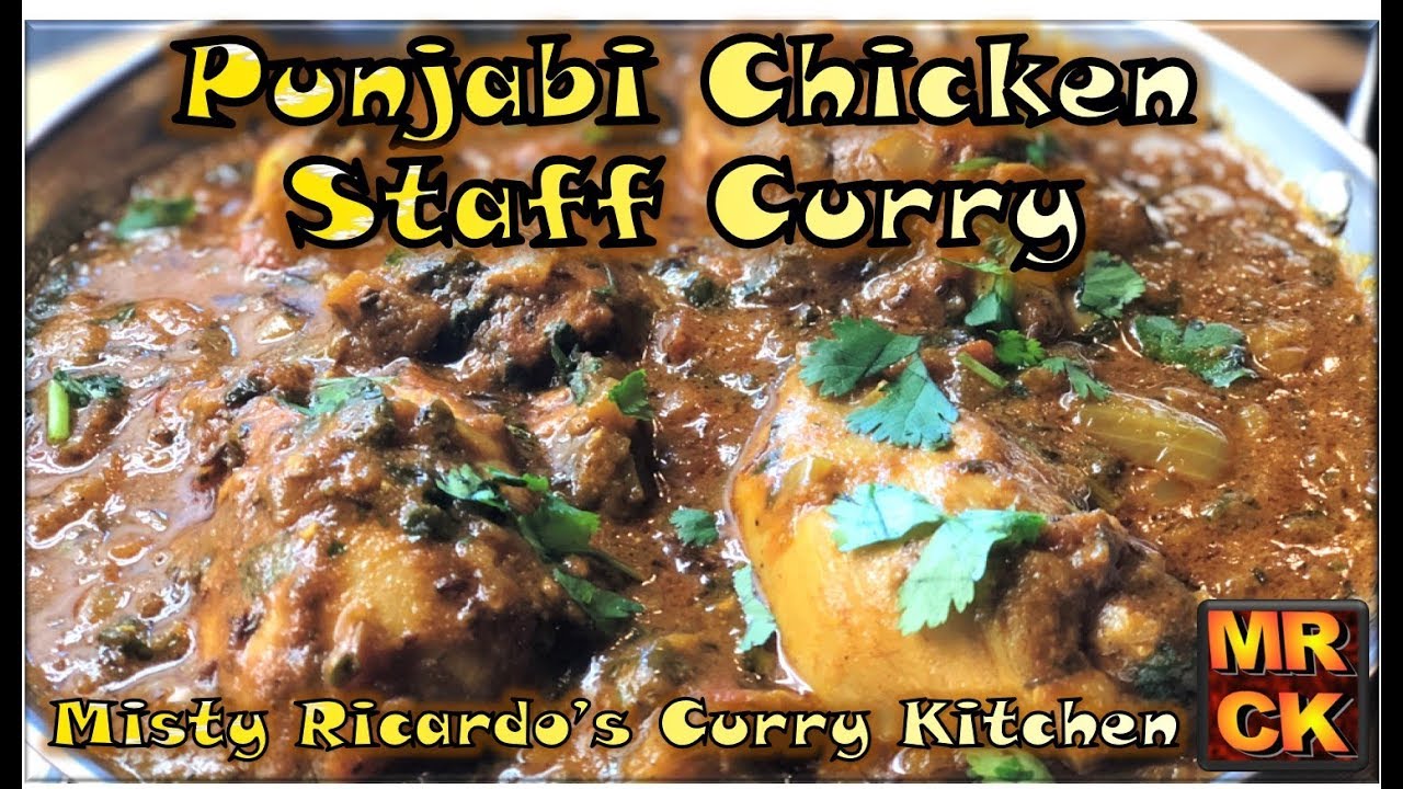 Punjabi Chicken 'Staff' Curry (On-the-Bone deliciousness)
