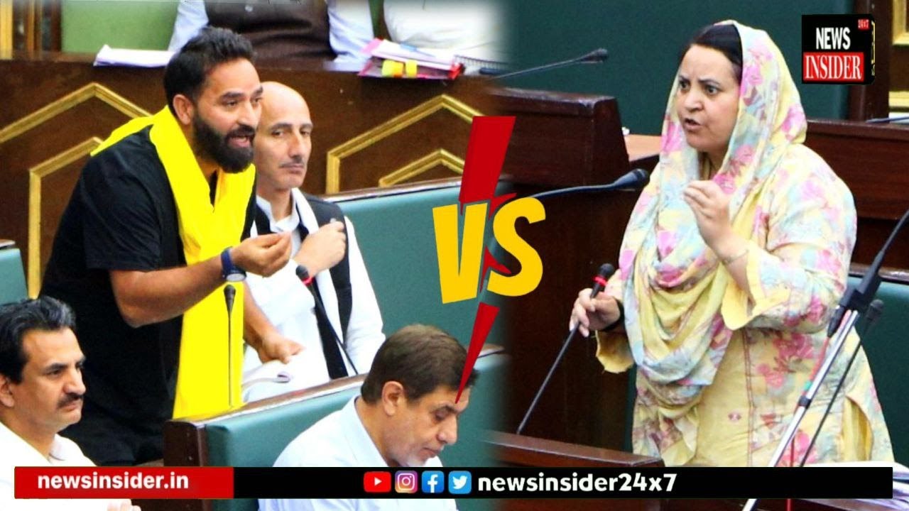 Heated Debate between  Mehraj Malik and Sakina Itoo in Assembly