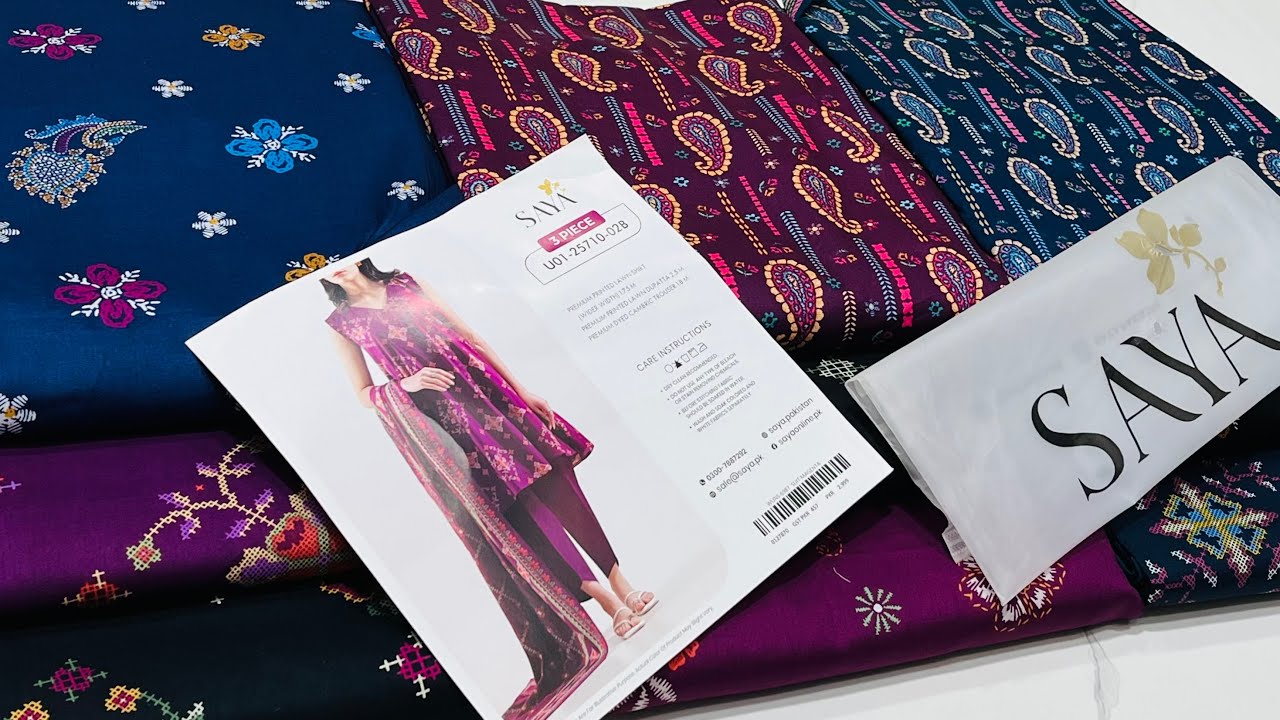 Saya Original || Saya New collection  2026 || Saya lawn
