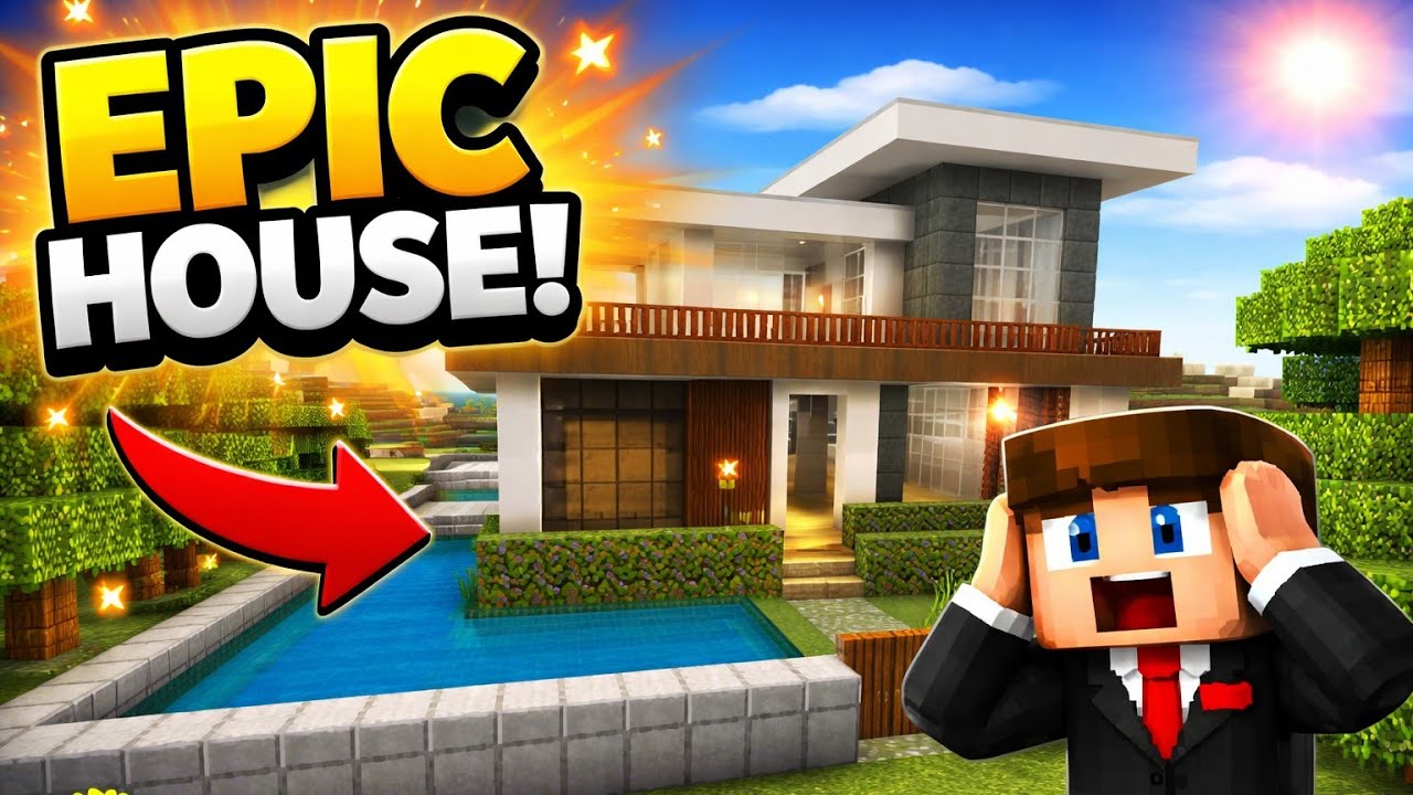 Minecraft House Decoration 🏠 | Transforming My Simple House Into a Dream House! (Hindi)