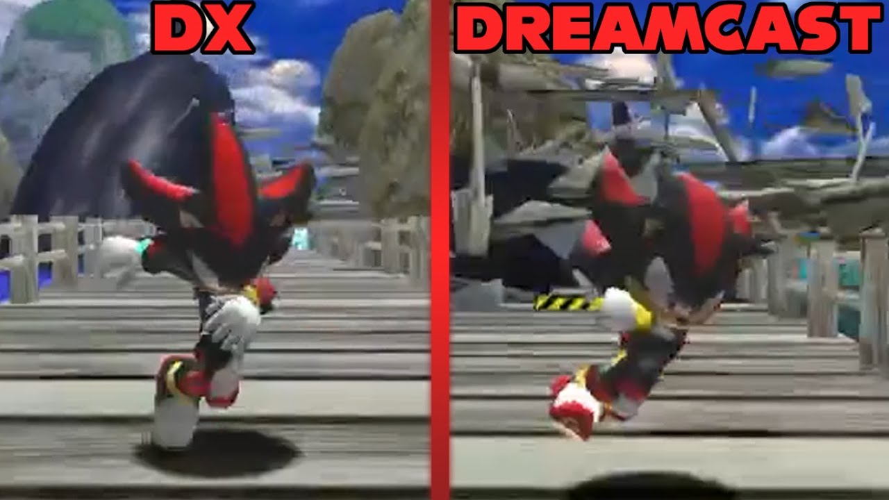 Shadow The Hedgehog DX/Dreamcast (Sonic Adventure Mod)