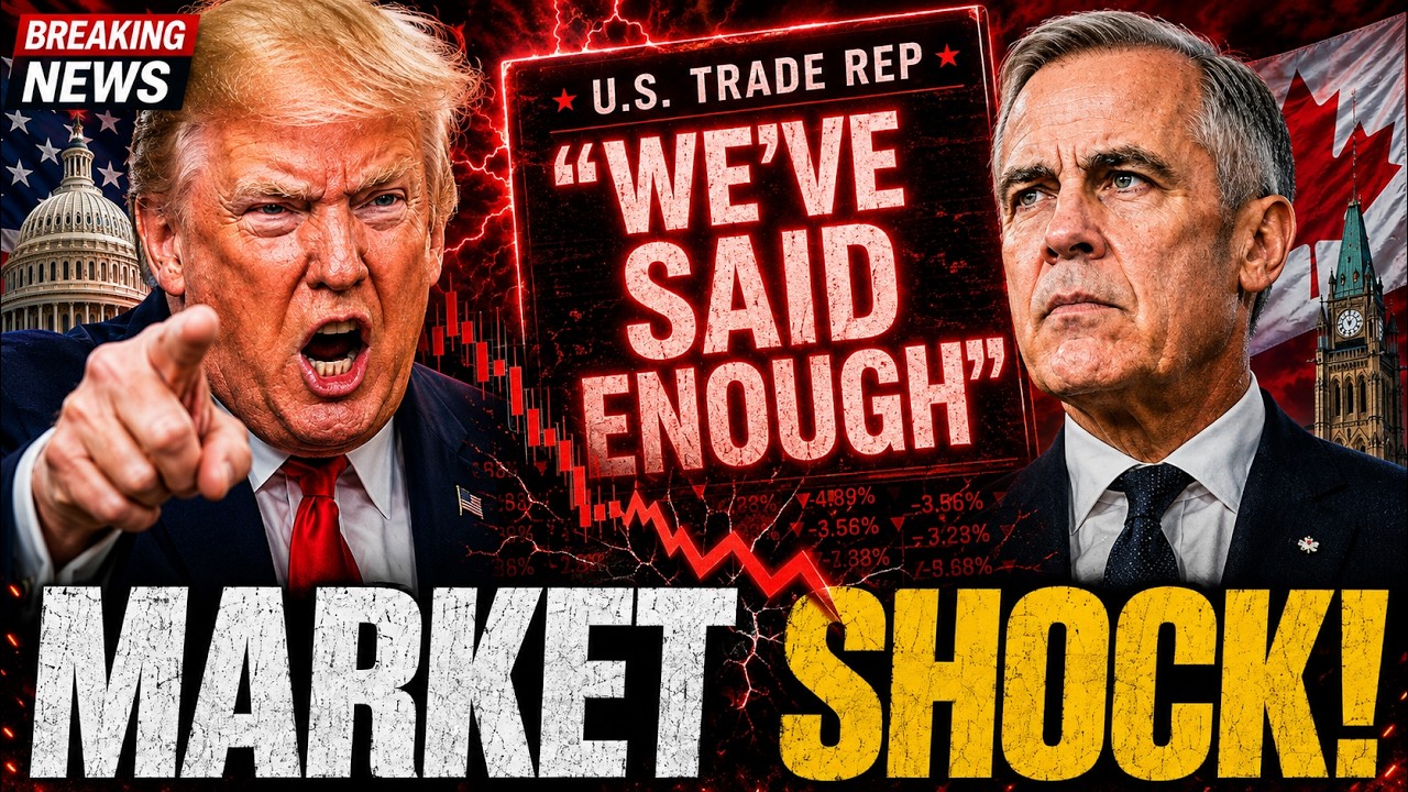 BREAKING: U.S. Trade Rep Says 'We've Said Enough' &mdash; Carney's Response Shocks the Markets