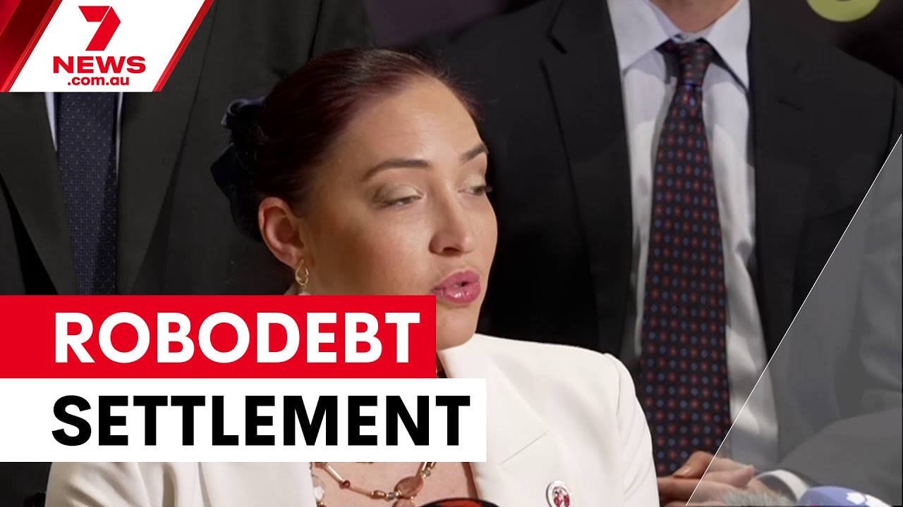 Robodebt victims win historic $548 million settlement | 7NEWS