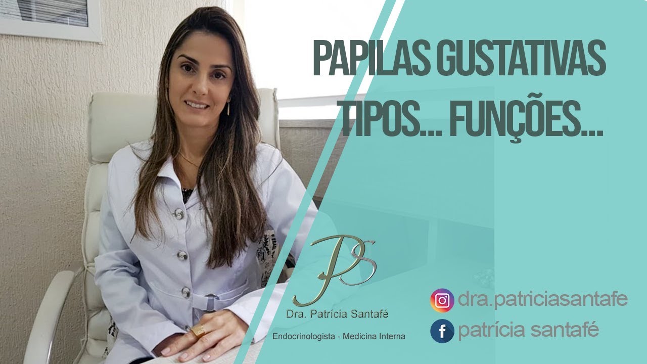 Papilas Gustativas : Podem diminuir a vontade de comer!  |  Dra. Patrícia Santafé