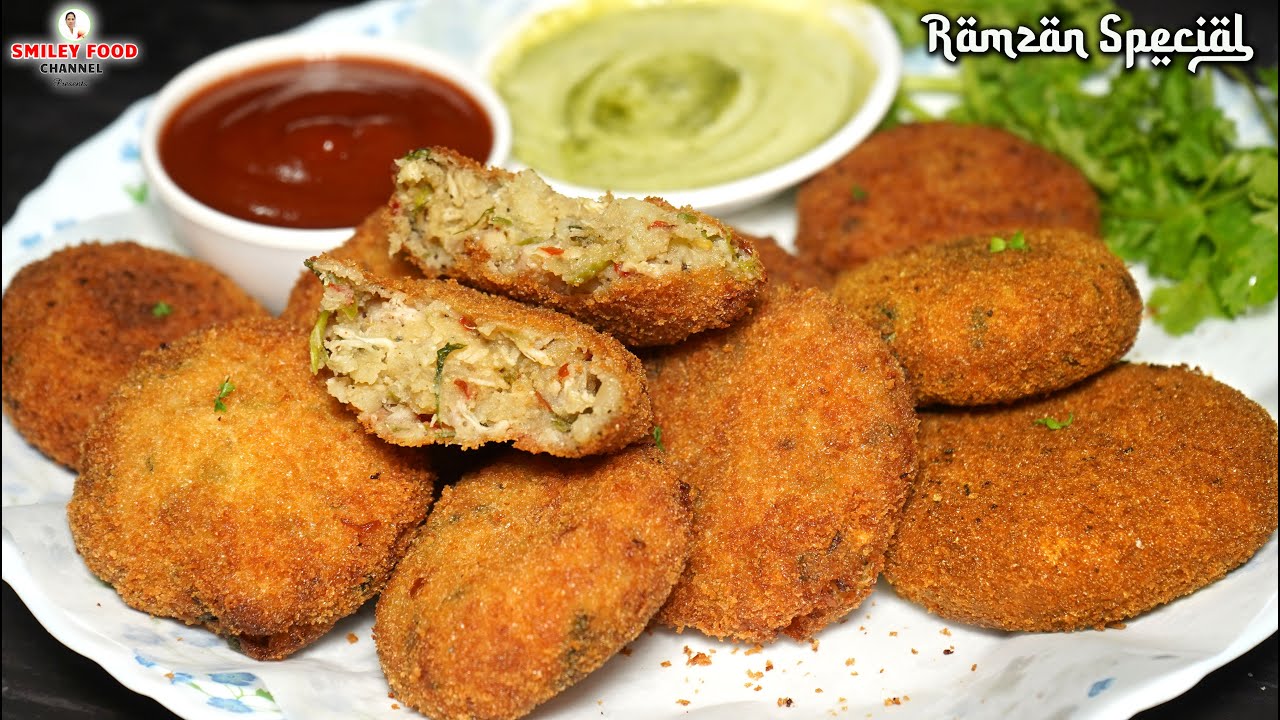 सिर्फ 250 ग्राम चिकन से ढेर सारे कटलेट बनाकर पुरे रमजान में खाये Ramadan Special Chicken Cutlet