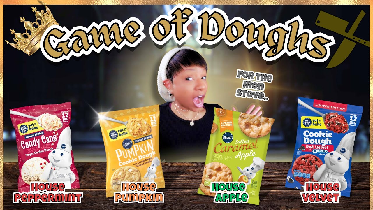 👑🍪 Eating FOUR Limited Edition Cookie Doughs (Raw & Safe!) | Mukbang