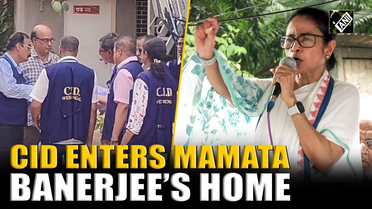 BREAKING: CID enters Mamata Banerjee&rsquo;s Kolkata residence after search at TMC office in sign case