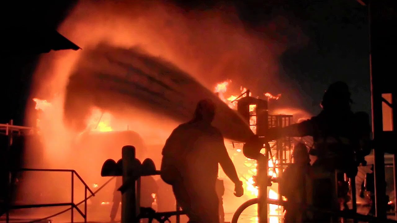 Chevron Night Burn at TEEX - Project 46