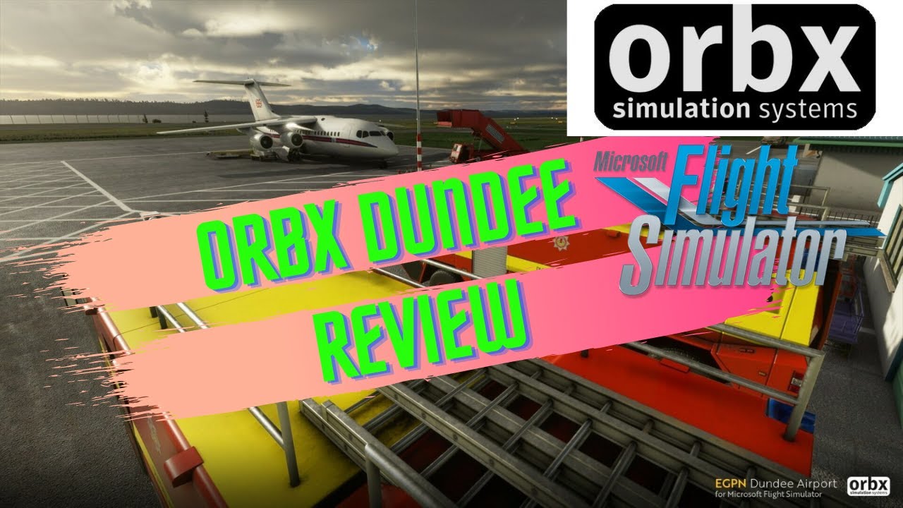 MSFS 2020 | ОБЗОР: Сценарий ORBX Dundee (EGPN) для Microsoft Flight Simulator 2020