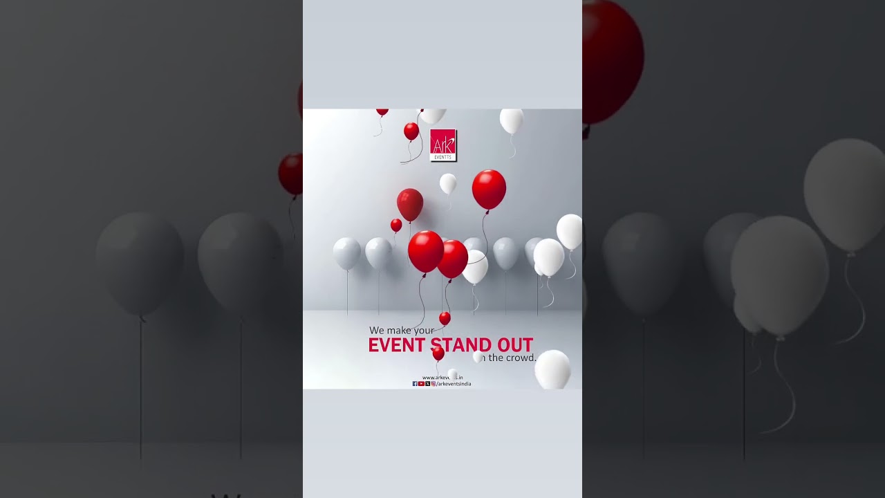 ARK EVENTS - We make your event stand out in the crowd🎈#arkevents #arkeventts