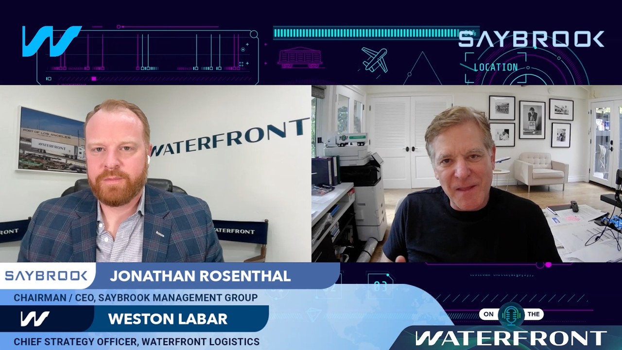On The Waterfront Podcast, Waterfront Logistics, with Weston LaBar   Episode Fourteen   Jonathan Ros