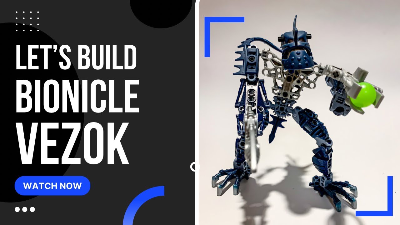 Lets Build Lego Bionicle - Piraka Vezok (8902)