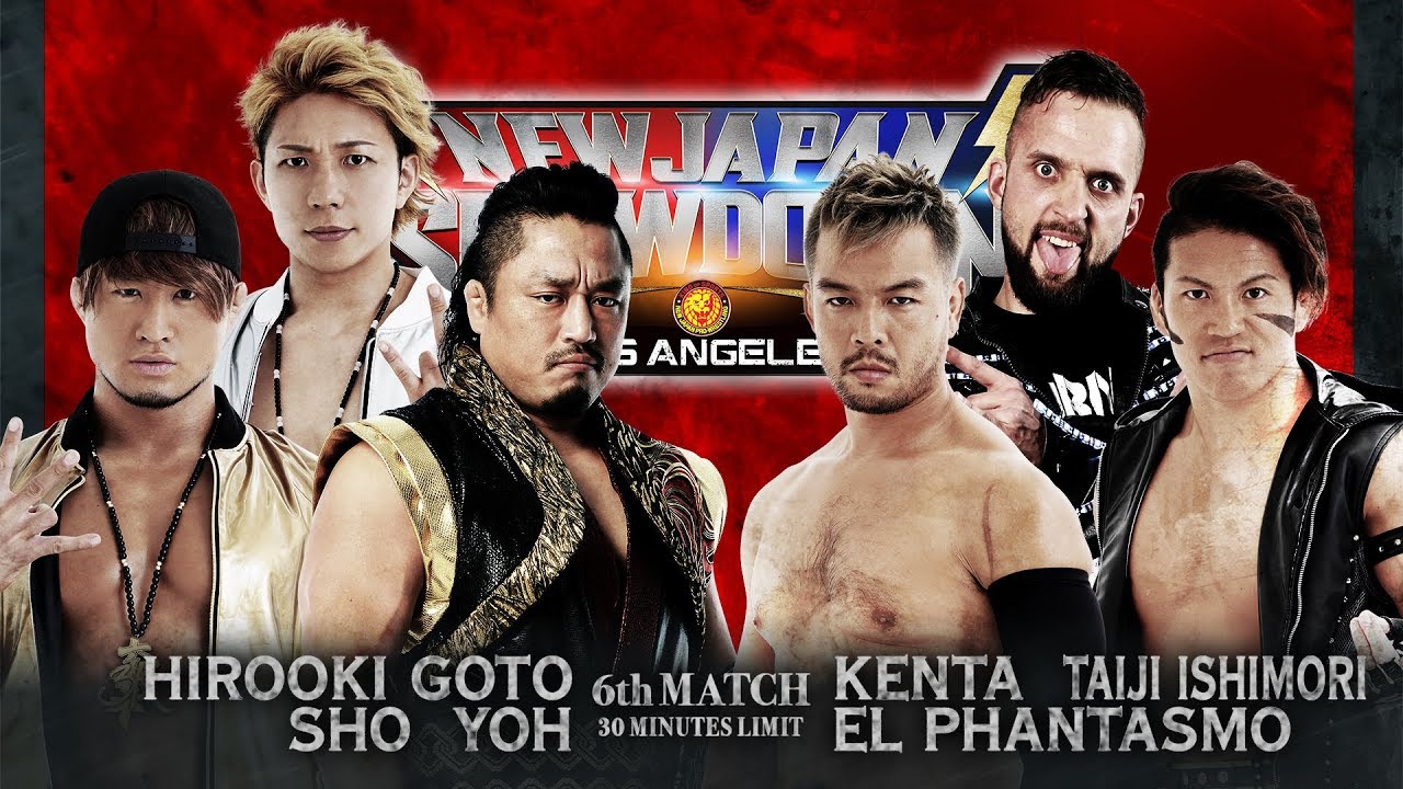FREE MATCH: Goto & Roppongi3K vs BULLET CLUB: Showdown in LA