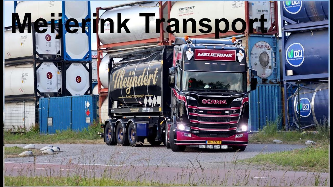 BIGtruck Tankcontainers rijden met Meijerink