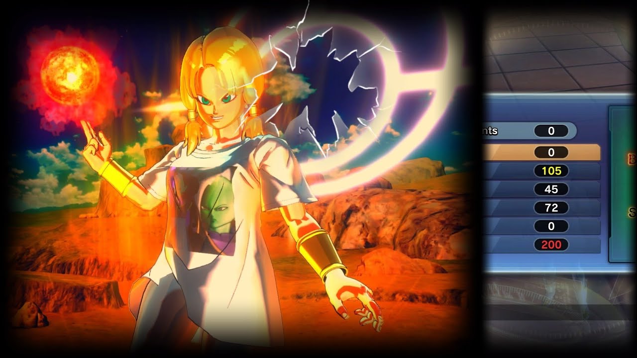 The 200 Ki Blast Female Saiyan Build
