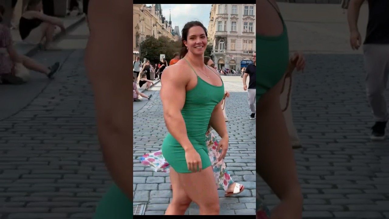 Beautiful vladislava Female bodybuilder Public Relations #motivation #shorts