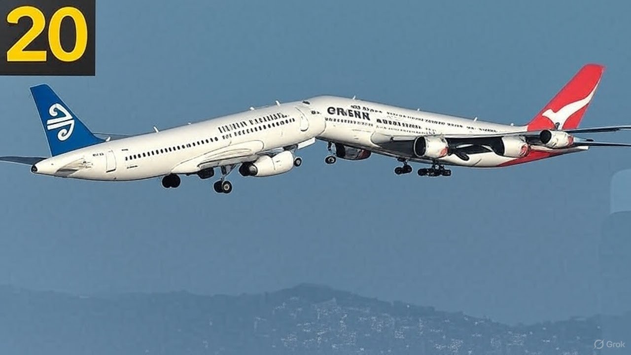 ¡Aviones Casi Chocan! – Los 20 Incidentes Más Peligrosos