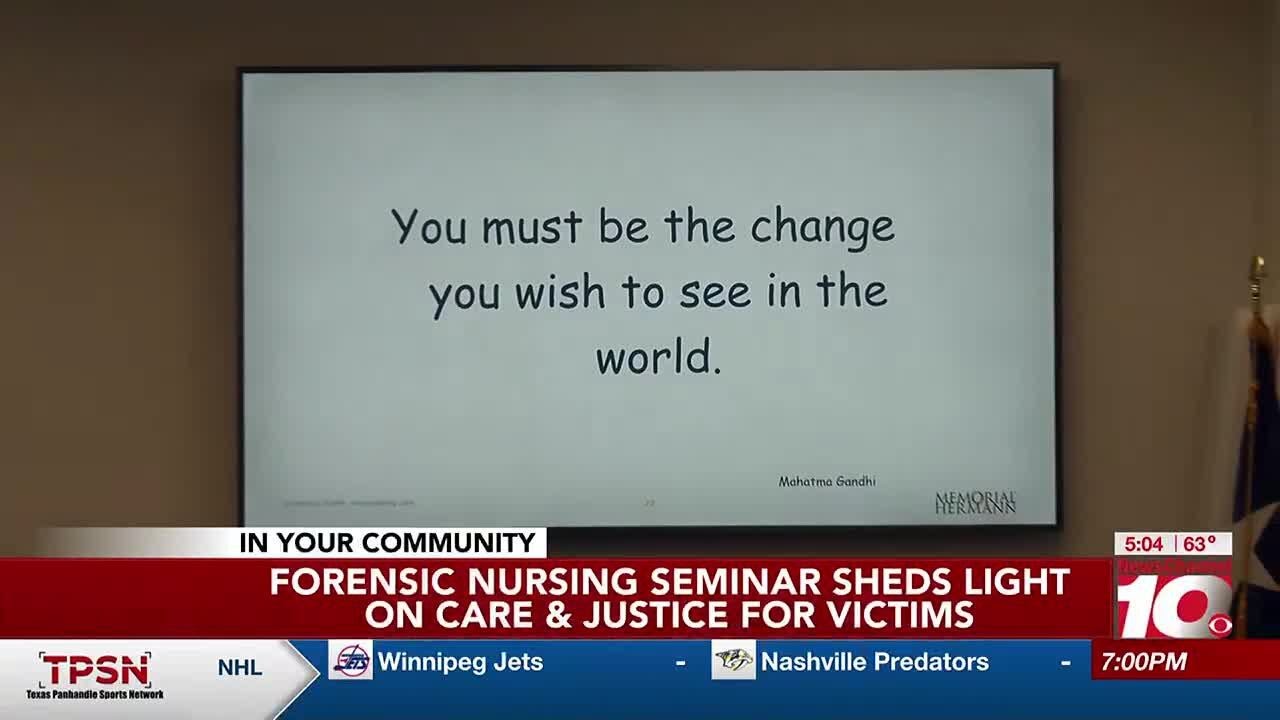 Forensic nursing seminar highlights critical role in patient care and justice