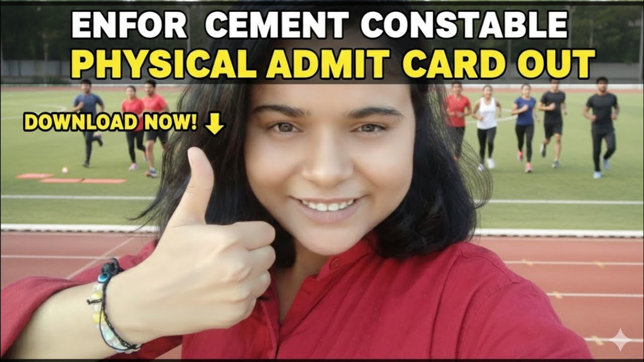 Enforcement constable admit card llEmforcement  physical #enforcementconstable #enforcementcutoff 