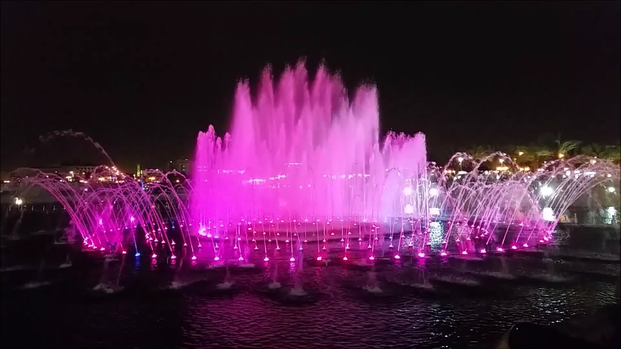 KING ABDULLAH PARK MUSICAL FOUNTAIN !!!